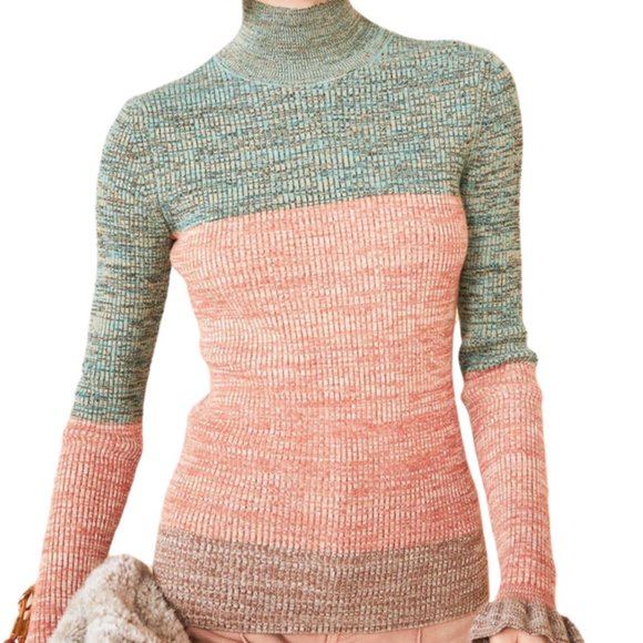 Ulla Johnson Violette Turtleneck in Twilight - Picture 4 of 7
